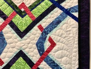 Detail of Connected quilt