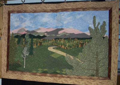 Pikes Peak view quilt