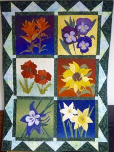 Wildflower quilt patterns