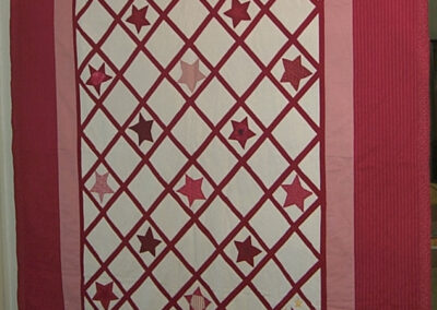 Red stars quilt