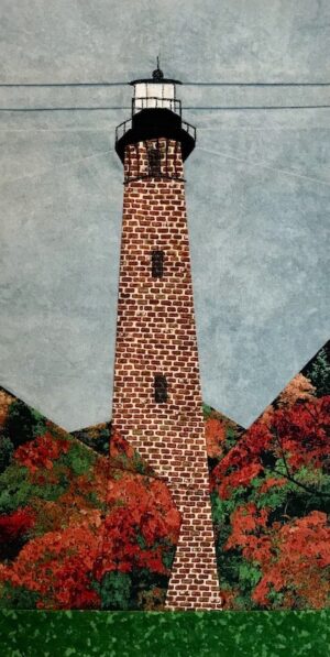 Currituck Beach lighthouse quilt block
