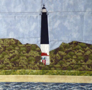 Pensacola lighthouse quilt block