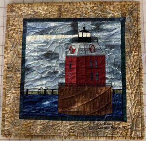Sandy Point, MD lighthouse quilt