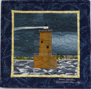 Bloody Point Bar lighthouse quilt